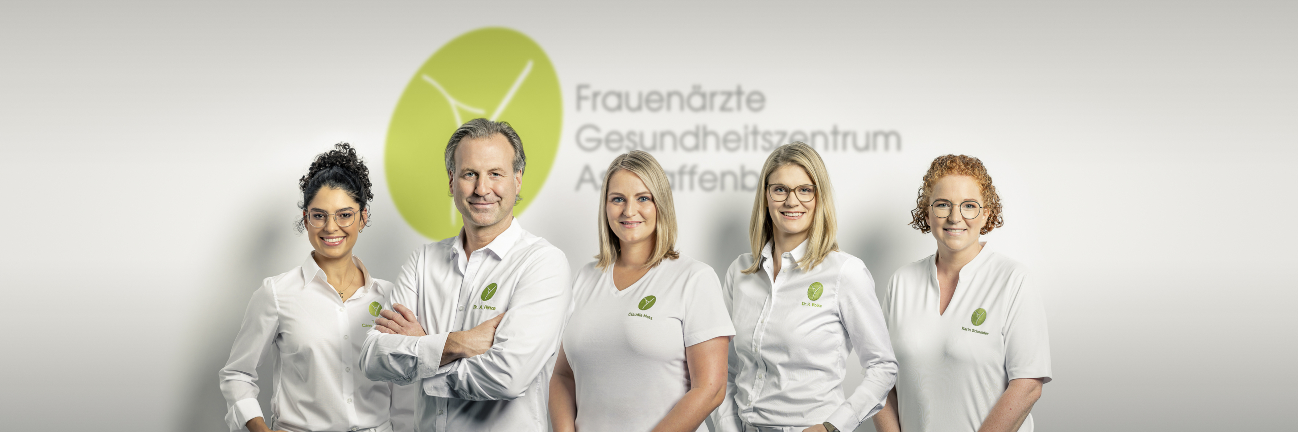 Ärzte-Team vom Frauenärzte Gesundheitszentrum Aschaffenburg